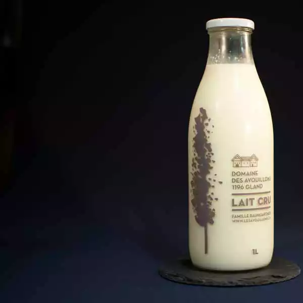 Lait cru Zéro déchet